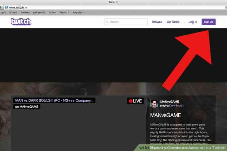 Image intitulée Créer un Compte sur Twitch Étape 2